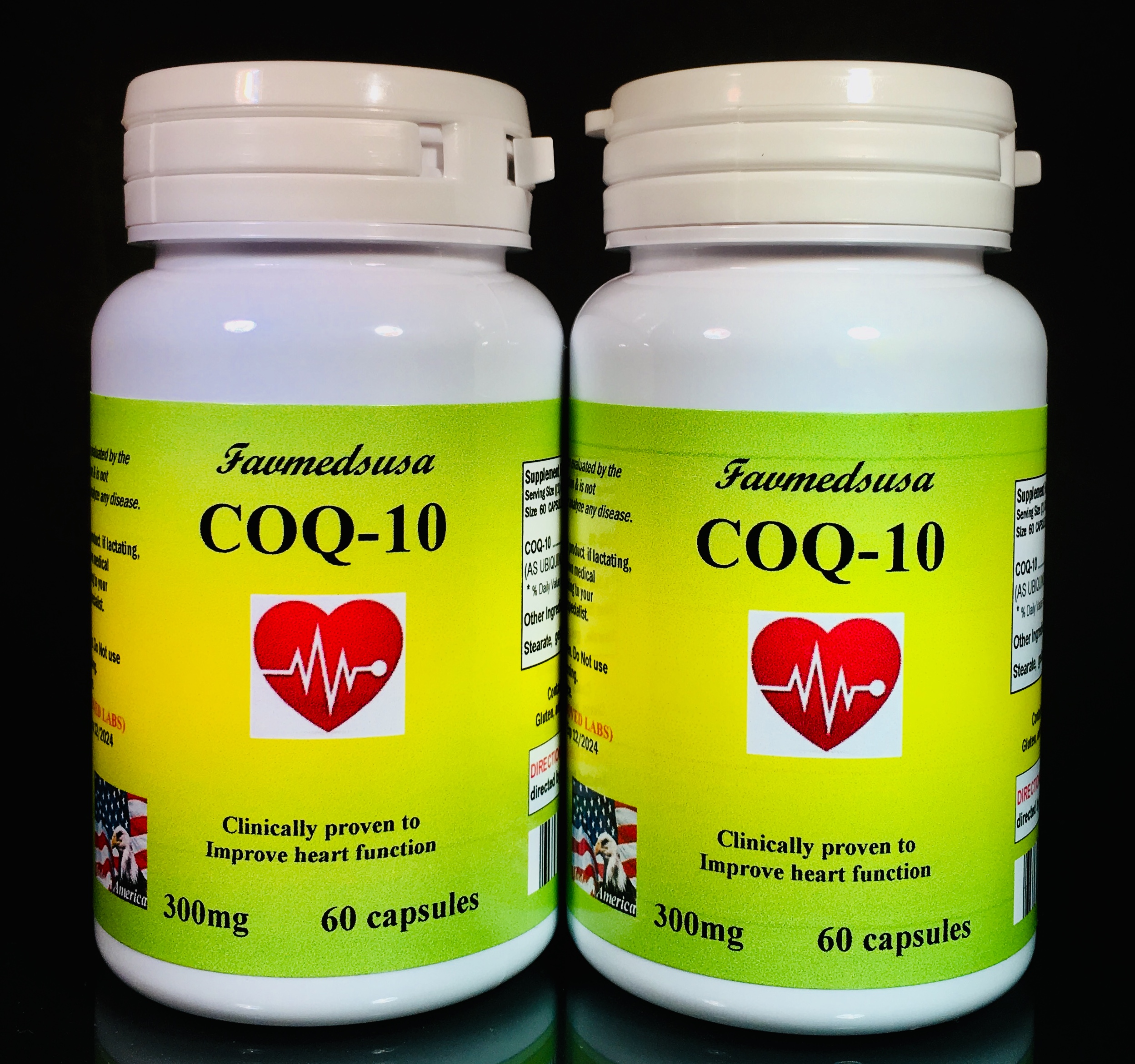 CoQ-10 300mg - 120 (2x60) capsules